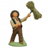 Homme avec fourche de foin 6-7 cm 