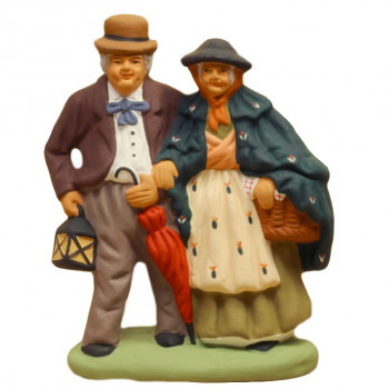 Couple de vieux Grasset et Grassette 9 cm 