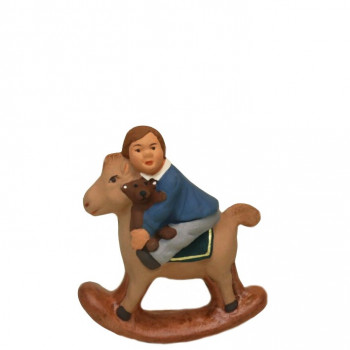 Cheval a bascule 2025 bebe garcon