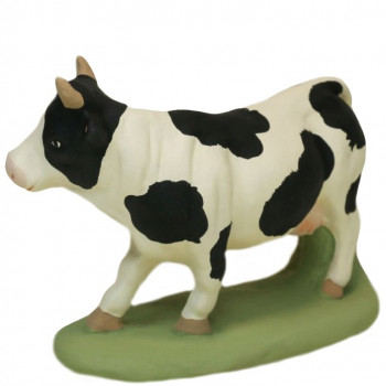Vache tache noire 9 cm 