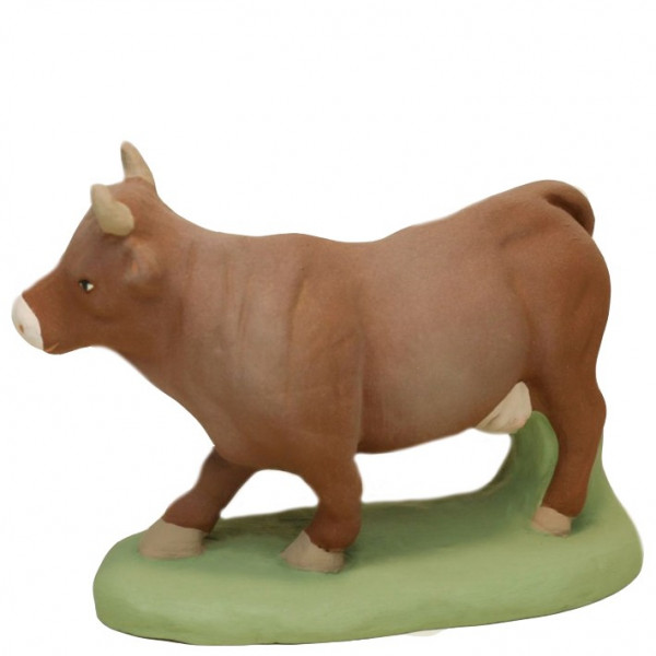 Vache brune 9 cm 