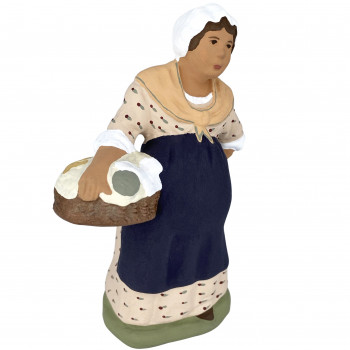 Santon femme enceinte 6-7 cm Santon femme enceinte 6-7 cm