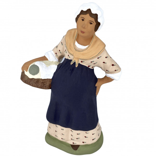 Santon femme enceinte 6-7 cm Santon femme enceinte 6-7 cm