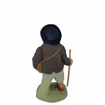 Santon petit promeneur 6-7 cm Santon petit promeneur 6-7 cm