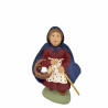 Santon petite promeneuse 6-7 cm 