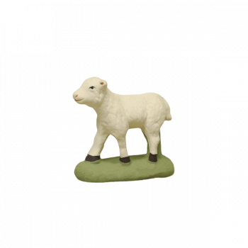 Santon Agneau blanc 6-7 cm