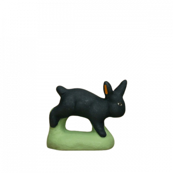 Santon lapin courant noir...