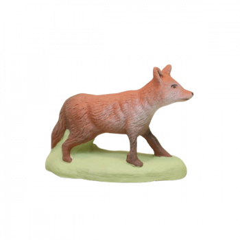 Santon renard droit 6-7 cm