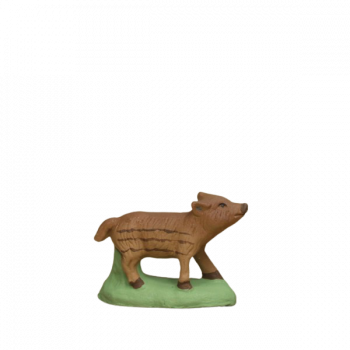 Santon marcassin droit 6-7 cm